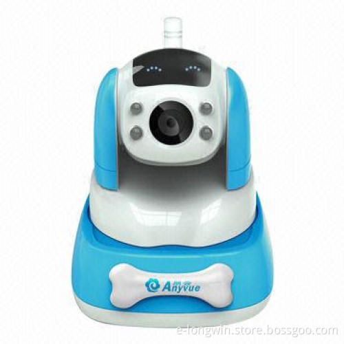 720P IP Camera Smart Baby Monitor, 1/3-inch Color CMOS Sensor, 5V DC Power Supply